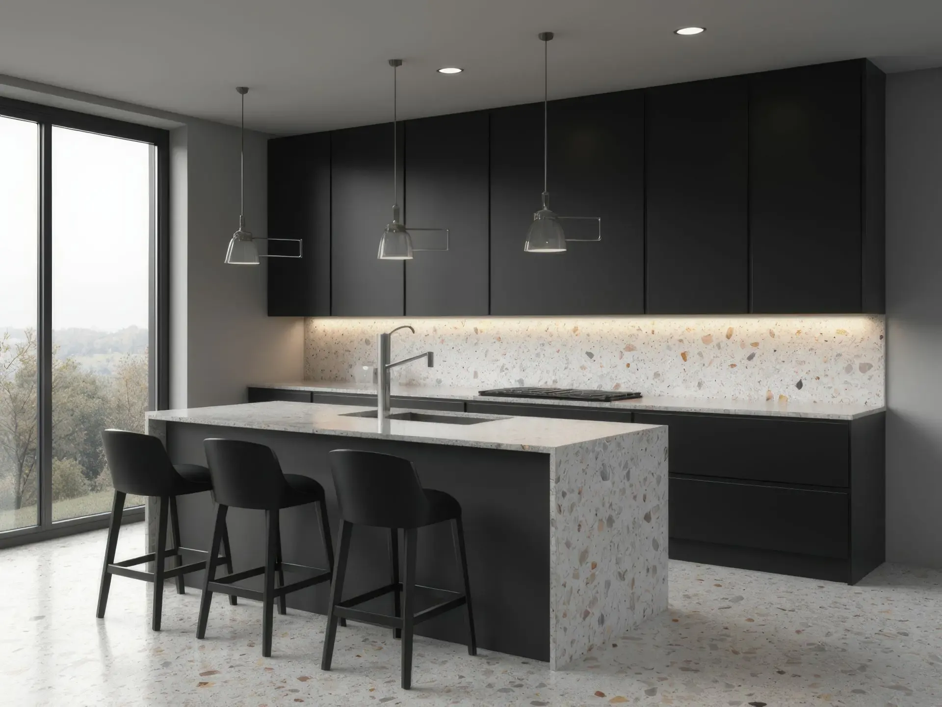 Стільниця з агломармору штучного каменю